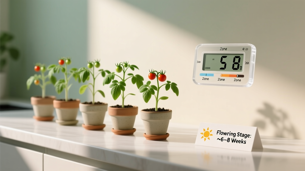Why Your Indoor Tomato Seedlings Aren’t Flowering—And Exactly When to Start Them Indoors (Based on Your Zone, Light, & Variety)