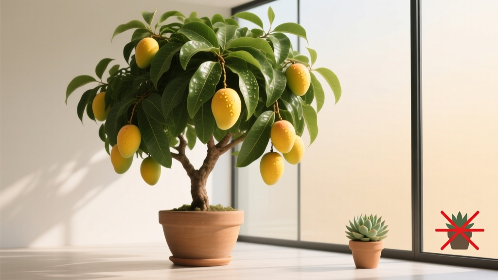 You’re Not Growing a Mango Plant Indoors—Here’s Why ‘Succulent How to Care for a Mango Plant Indoors’ Is a Misleading Search (And What You *Actually* Need to Grow Fruit-Bearing Mangos at Home)