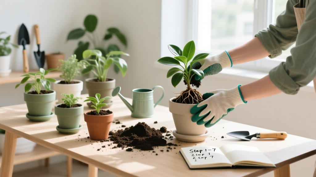 How to Make Indoor Planter Repotting Guide: The 7-Step Stress-Free Method That Prevents Root Shock, Saves $42/Year in Plant Replacements, and Takes Less Than 18 Minutes (Even for Beginners)