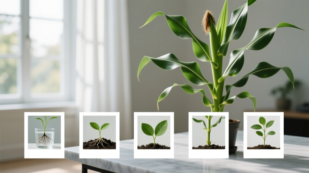 Pet Friendly How to Propagate Corn Plant With Pictures: 5 Foolproof Methods (No Toxicity, No Guesswork — Just Clear Steps & Real Photos at Every Stage)