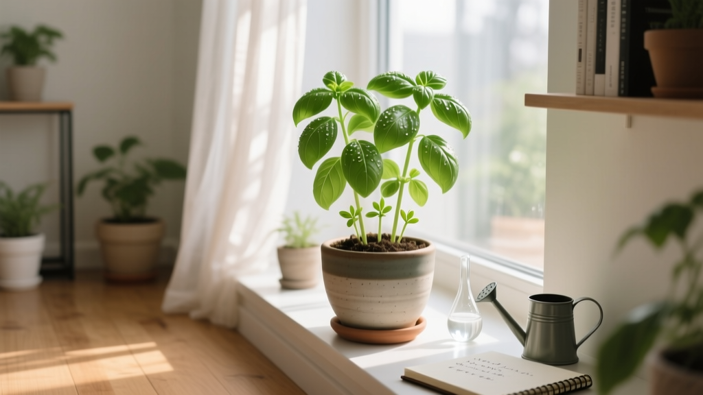 Yes, You Can Keep Basil Plant Indoors — But 92% of Home Growers Fail Within 3 Weeks (Here’s the Exact Light, Water & Potting Routine That Works Every Time)