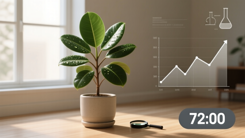 Why Your Rubber Plant Isn’t Growing Indoors (And Exactly What to Fix in 72 Hours — No More Guesswork, Just Science-Backed Steps That Work)