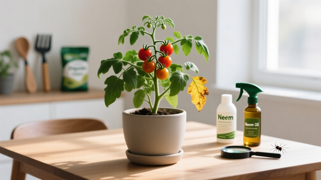 How to Fertilize Indoor Tomato Plants Pest Control: The 7-Step System That Stops Yellow Leaves, Fruit Drop, and Aphid Explosions—Without Toxic Sprays or Guesswork