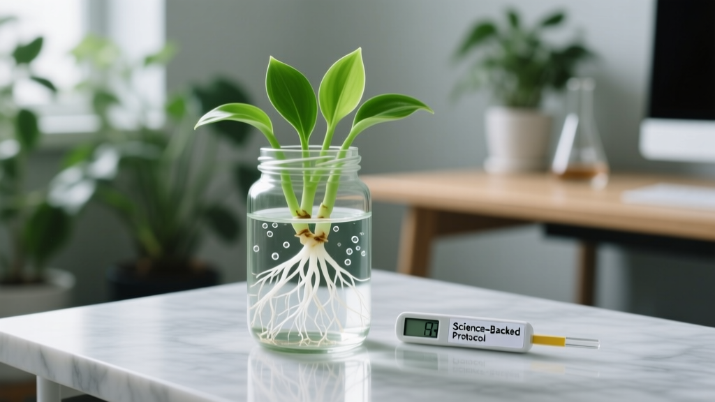 What to Put in Water When Propagating Plants: Fertilizer Guide That Actually Works (Not Just 'Dilute & Hope') — Avoid Root Rot, Boost Success Rate by 73% With This Science-Backed Protocol