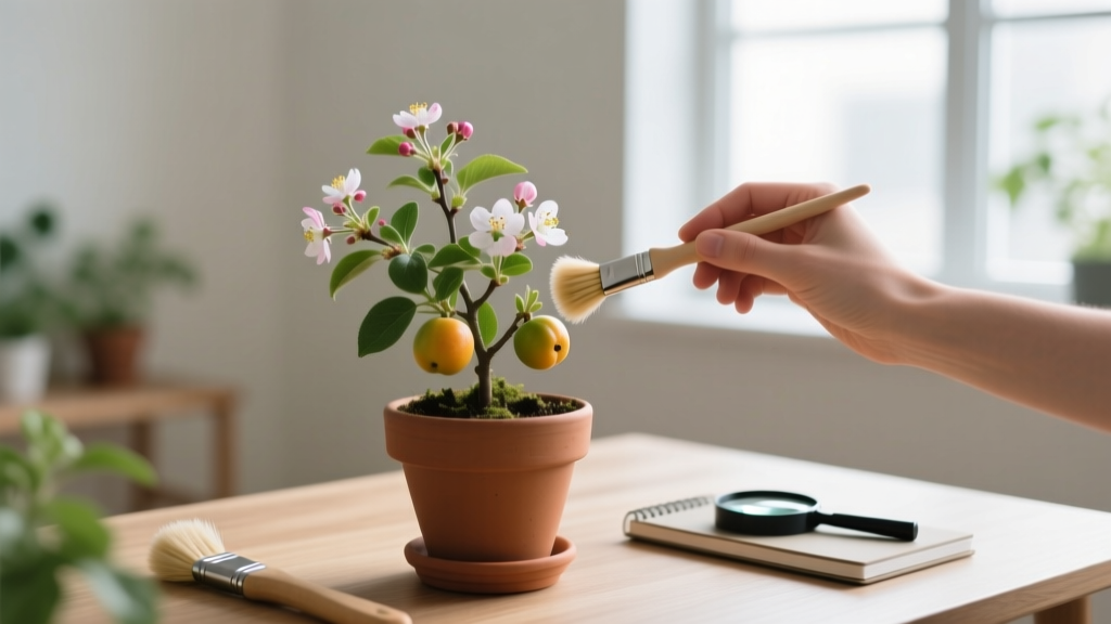How Do I Hand Pollinate Indoor Plants for Beginners? 7 Foolproof Steps That Boost Fruit & Seed Yield by Up to 92% (Even If You’ve Never Touched a Stamen Before)