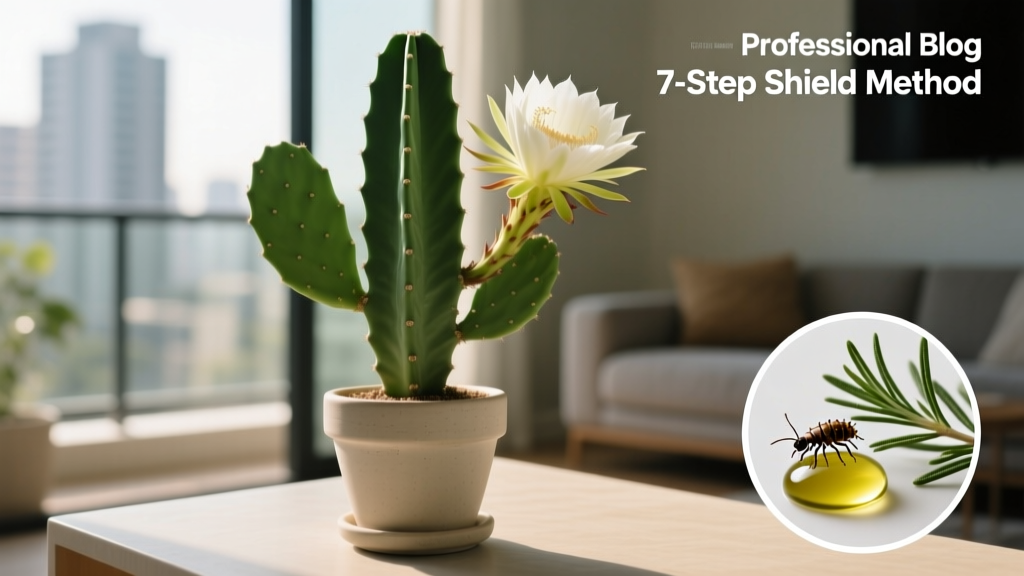 Where to Buy a Large Indoor Cactus Plant Pest Control: The 7-Step Shield Method That Stops Mealybugs & Scale Before They Spread—No Chemicals, No Repotting, Just Proven Botanical Tactics Used by Top Cactus Conservatories