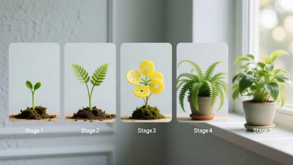 What Does a Lemon Button Fern Plant Look Like Indoors From Cuttings? 5 Exact Stages You’ll See (Plus Why 73% of Beginners Misidentify Success Too Early)