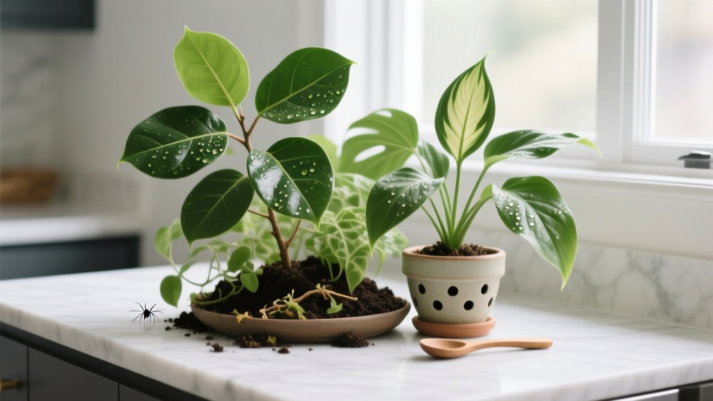 Large How to Rid of Gnats in Indoor Plants: 7 Science-Backed Steps That Actually Work (No More Sticky Traps or Guesswork — Just Healthy Soil & Thriving Plants in 10 Days)