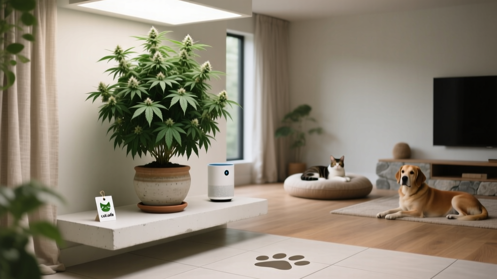 How to Grow a Big Indoor Weed Plant—Safely Around Cats & Dogs: A Vet-Reviewed, Step-by-Step Guide That Prioritizes Pet Safety Without Sacrificing Yield or Quality