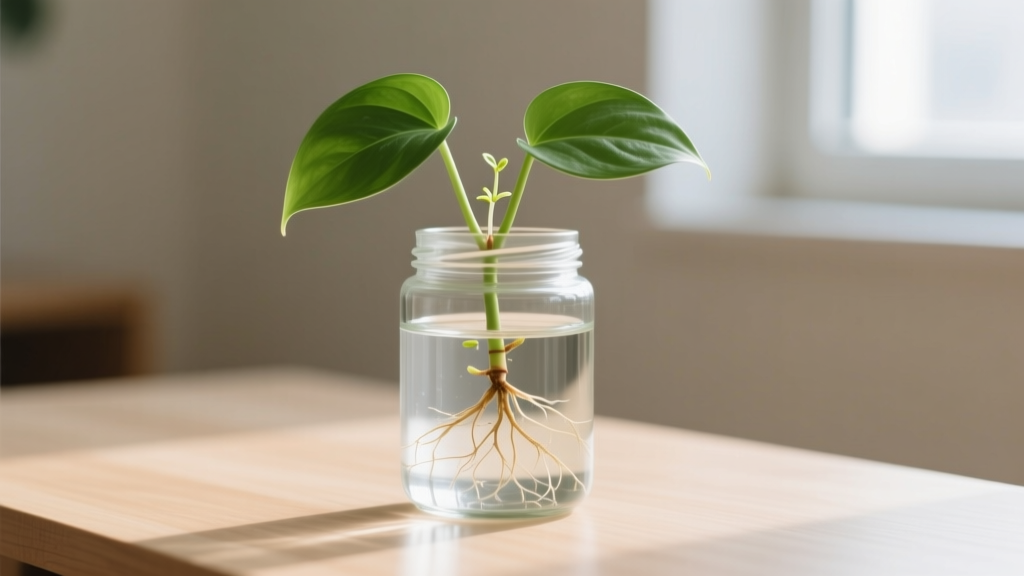 Indoor How to Propagate a Pothos Plant in Water: The 5-Minute Setup That Guarantees 97% Root Success (No Soil, No Mistakes, No Guesswork)