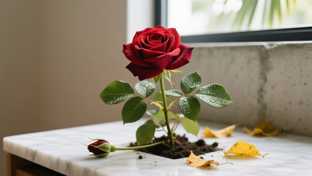 Tropical Indoor Rose Rescue Guide: 7 Non-Negotiable Care Shifts That Stop Yellow Leaves, Bud Drop & Sudden Death — Even If You’ve Killed One Before