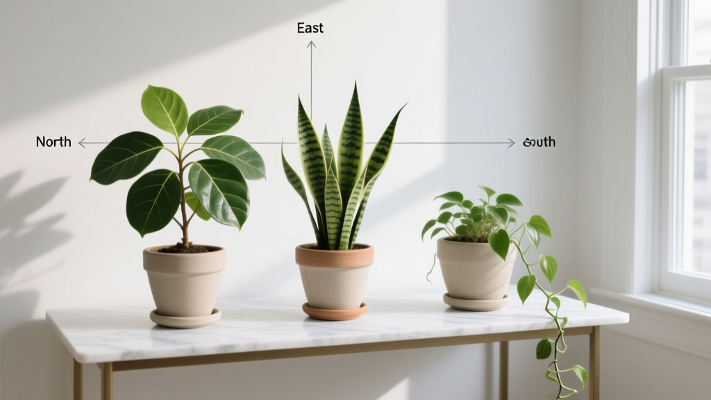 What Direction Should Indoor Plants Face Watering Schedule? The Truth: Light Exposure Dictates Watering Needs—Not Compass Points (Here’s Exactly How to Match Them)