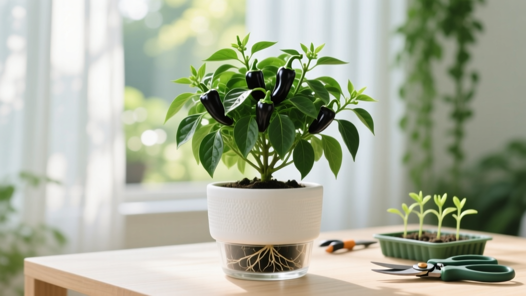 How to Propagate Black Pepper Plants in Bright Light: The 5-Step Method That Prevents Leggy Stems, Root Rot, and Failed Cuttings — Even for Beginners