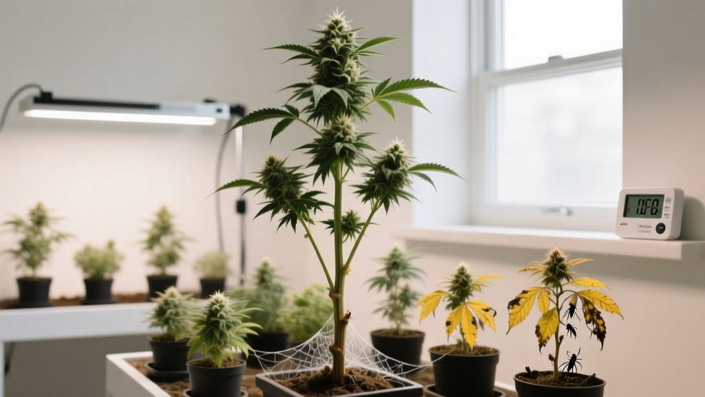 How Tall Do Cannabis Afghan Plants Get Indoors With Pest Control? The Truth About Height Management, Stealthy Pests, and Why Your 'Short & Stocky' Strain Is Getting Leggy—Plus a 7-Step Indoor Pest Prevention Protocol That Actually Works
