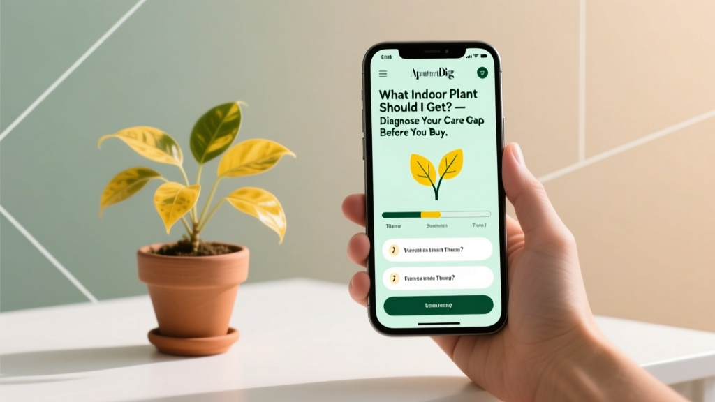 What Indoor Plant Should I Get Quiz With Yellow Leaves? — A 7-Step Diagnostic Quiz That Pinpoints Your Exact Care Gap (Not the Plant!) Before You Buy Another One