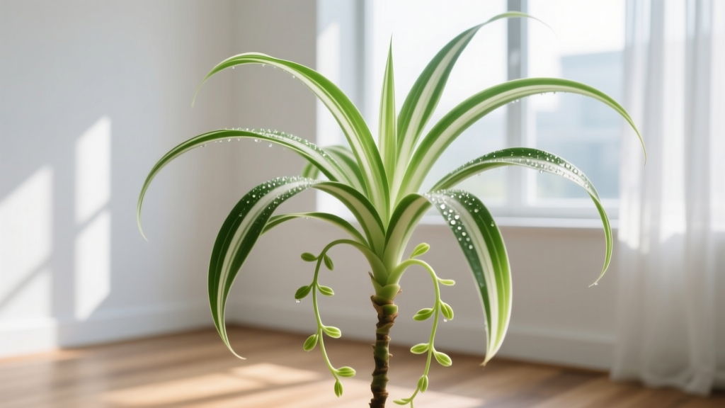 Is spider plant an indoor plant in bright light? Yes—but here’s exactly how much direct sun it can handle without burning, why most people overwater it in sunny spots, and the 3 light-level sweet spots that boost air-purifying growth by 40% (backed by University of Georgia Extension trials).