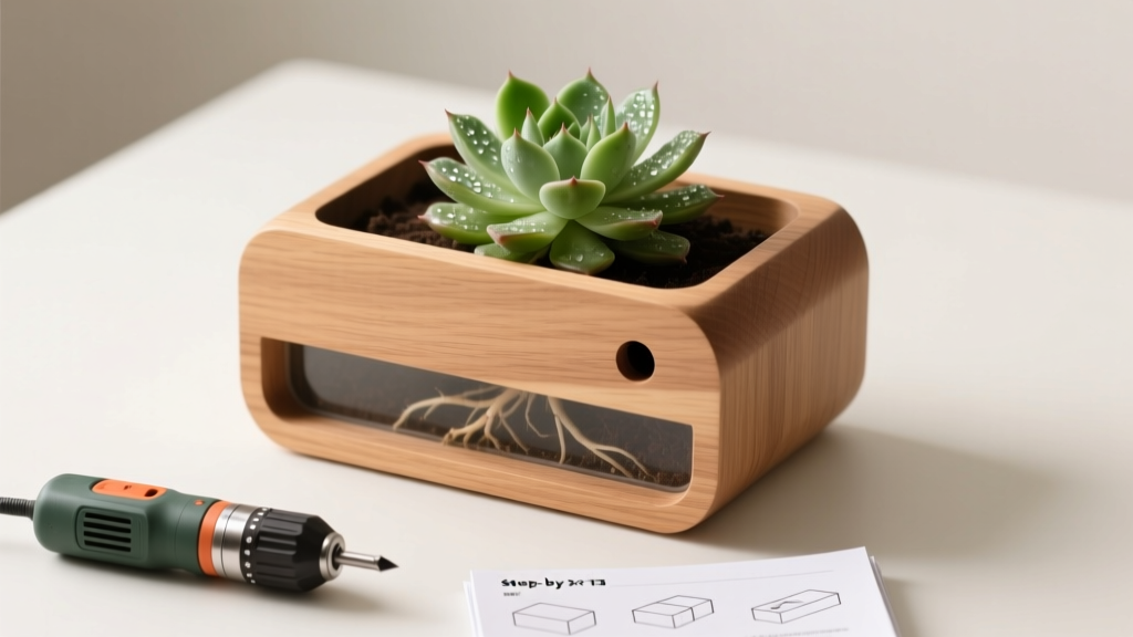 Flowering How to Make a Wooden Indoor Planter: 7 Foolproof Steps That Prevent Rot, Drainage Failure & Root Suffocation (Even If You’ve Never Used a Saw Before)