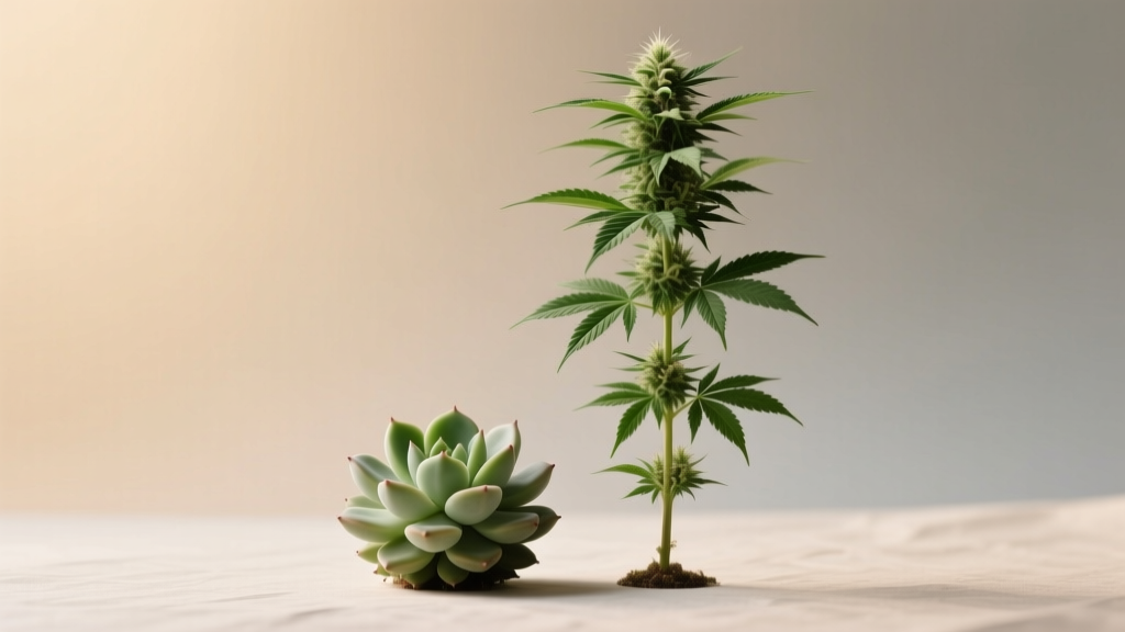 Succulent How Tall Do Indoor Weed Plants Get?
