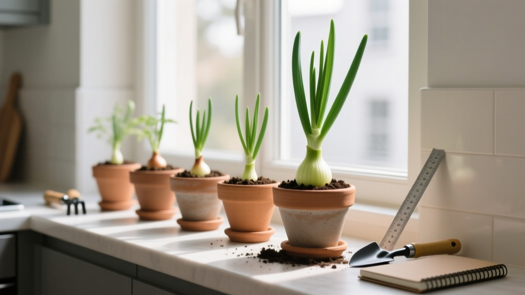 Small How to Grow an Onion Plant Indoors: 7 Realistic Steps That Actually Work (No Green Thumb Required — Just a Sunny Windowsill & This Guide)