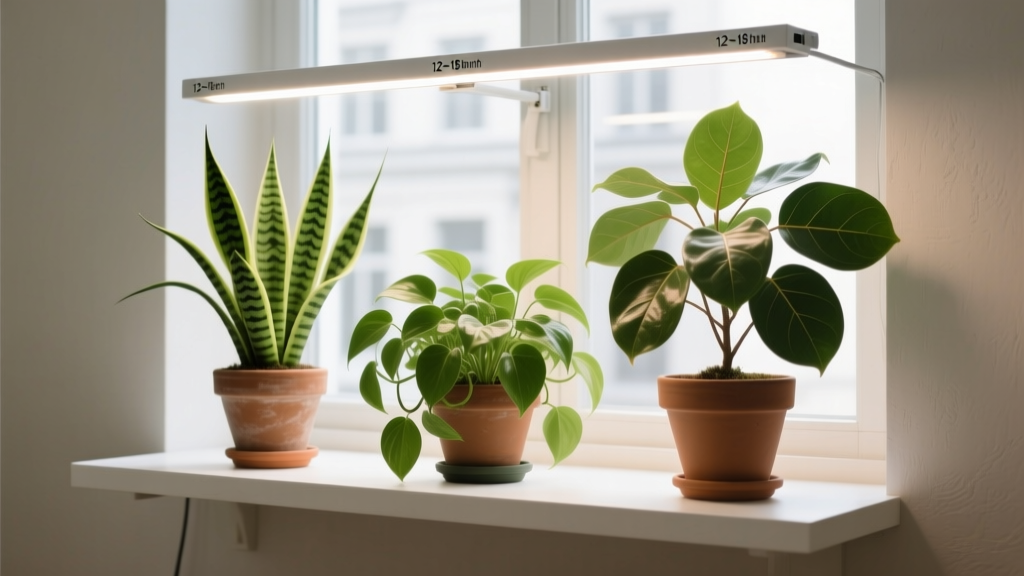 Where to Place Grow Lights for Indoor Plants in Bright Light: The 5-Step Placement Framework That Prevents Leaf Burn, Boosts Photosynthesis, and Saves Energy (Even When Sunlight Is Abundant)