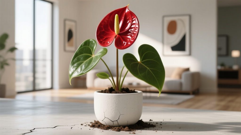 The Anthurium Soil Mix Mistake 92% of Indoor Gardeners Make (And Exactly How to Fix It for Lush, Blooming Plants All Year)