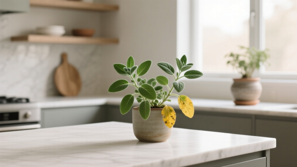 How to Take Care of a Sage Plant Indoors With Yellow Leaves: 7 Science-Backed Fixes That Stop Yellowing in 3–10 Days (Not Guesswork or 'Just Wait')