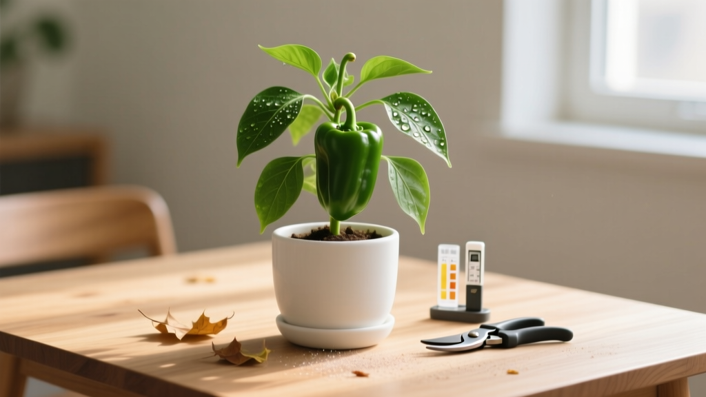Why Your Indoor Pepper Plants Are Dropping Leaves — 7 Science-Backed Fixes You Can Apply Tonight (No More Guesswork, Just Results)