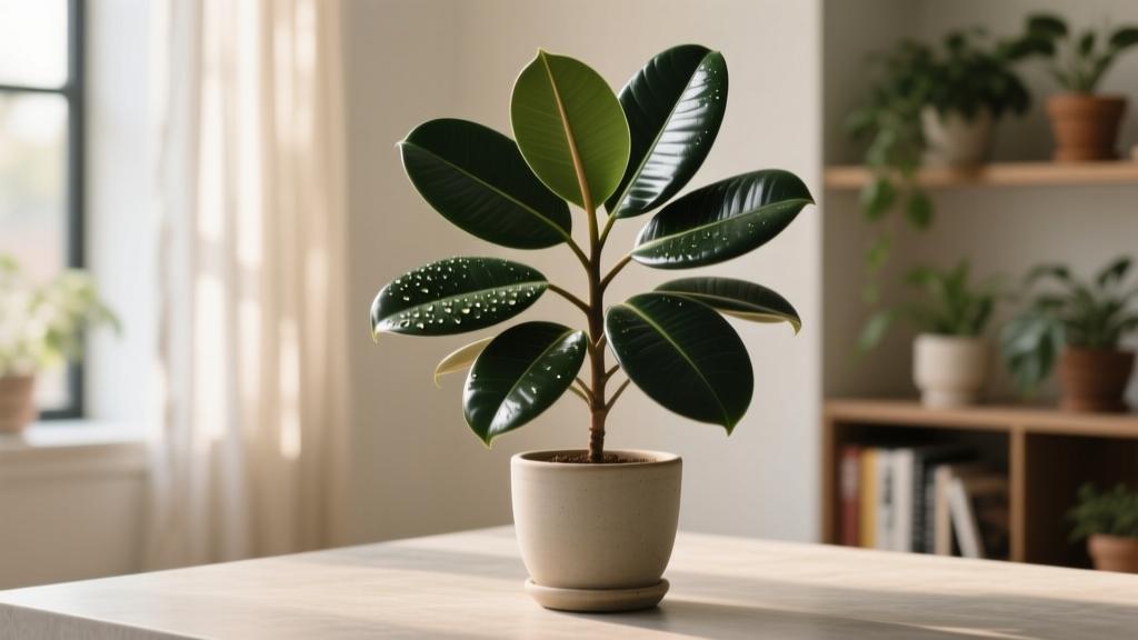 The 5-Minute Rubber Plant Care Routine: Easy Care How to Care Rubber Plant Indoor — No More Yellow Leaves, Drooping Stems, or Guesswork (Backed by Horticultural Science)