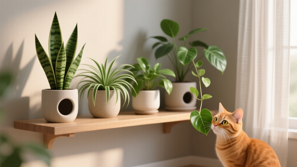 What Indoor Plants Are Ok for Cats Watering Schedule: A Vet-Approved, Stress-Free Guide to Keeping Your Feline Safe AND Your Plants Thriving (No More Guesswork or Guilt)
