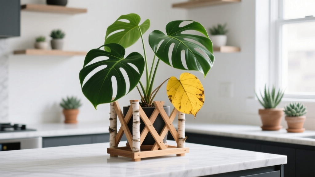 How to Make a Trellis for an Indoor Plant with Yellow Leaves: A 5-Step Fix That Targets Root Cause—Not Just Support—So Your Monstera, Pothos, or Philodendron Recovers in 10 Days (Not Months)