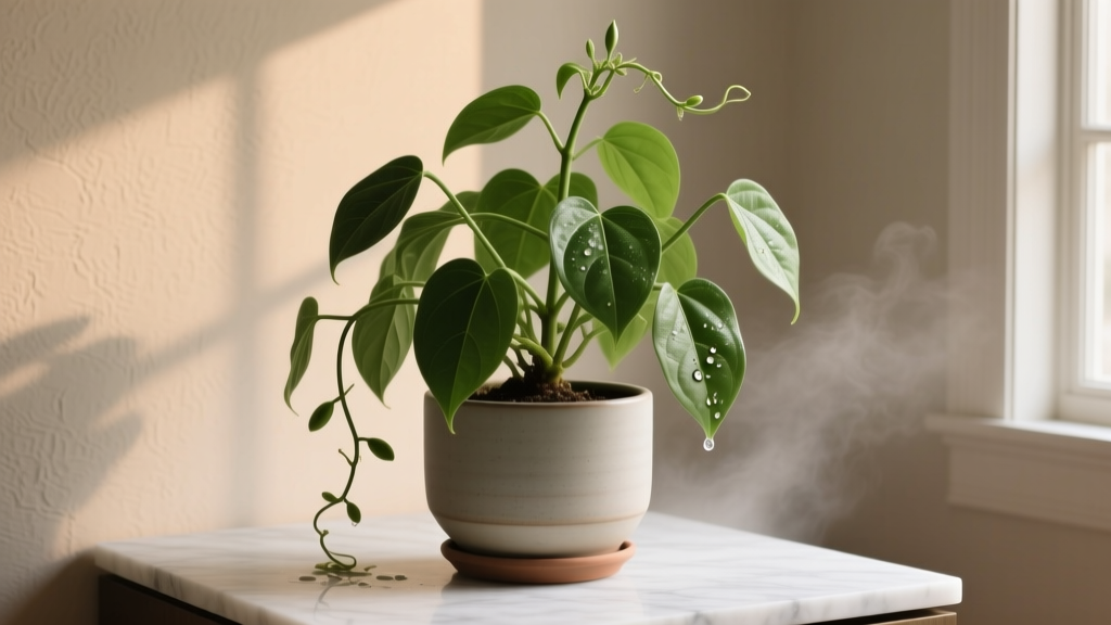 Large Indoor Bean Plants Drowning or Drying Out? Here’s Exactly How Much Water They Need—Based on Pot Size, Light, Humidity, and Growth Stage (Not Guesswork)
