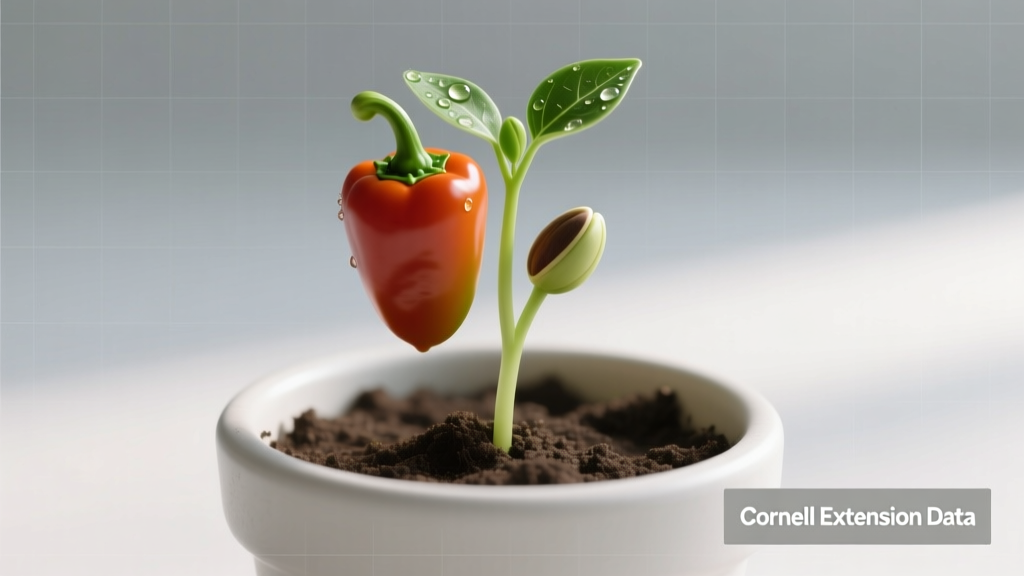 When to Plant Sweet Pepper Seeds Indoors in Low Light: The Truth About Timing, Lighting Hacks, and Why Starting Too Early Is Costing You 60% of Your Harvest (Backed by Cornell Extension Data)