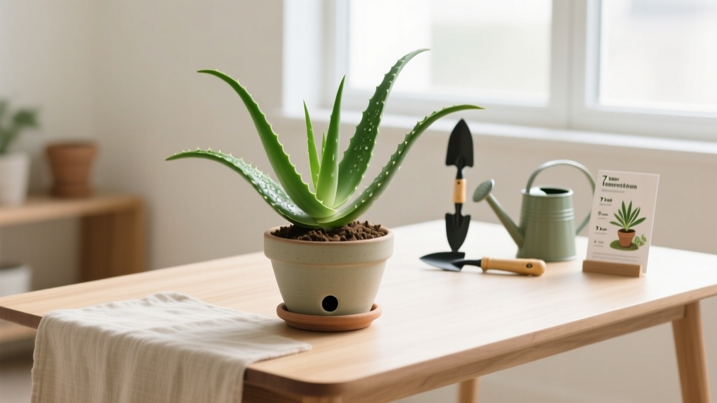 How to Plant Aloe Vera Indoors for Beginners: 7 Simple Steps That Prevent Root Rot, Save Your First Plant, and Take Just 12 Minutes (No Green Thumb Required)