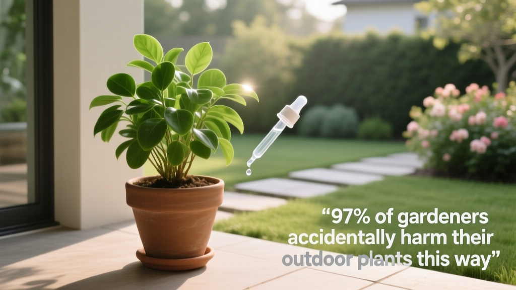Non-flowering can I use indoor plant fertilizer on outdoor plants? Here’s the truth: 97% of gardeners accidentally harm their outdoor plants this way—and it’s not about strength, it’s about formulation, timing, and soil biology.