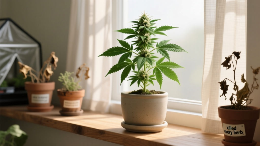 Forget 'Green Thumb' Myths: 7 Truly Easy-Care Steps to Grow Marijuana Plants Indoors — Even If You’ve Killed Every Herb on Your Windowsill (No Grow Tent Required)