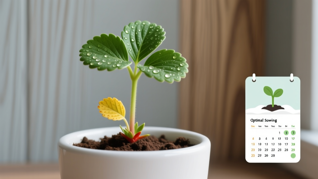 Stop Wasting Time & Seeds: Why Your Indoor Strawberry Seedlings Get Yellow Leaves—and Exactly When to Plant Them for Strong, Green Growth (Not Pale, Struggling Sprouts)