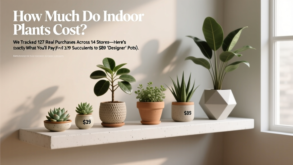 How Much Do Indoor Plants Cost? (2026)