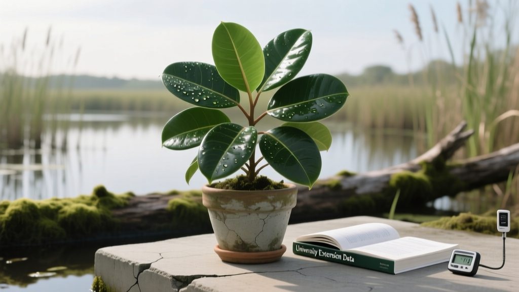 Stop Killing Your Swamp Rubber Plant: The Exact Propagation + Watering Schedule Most Gardeners Get Wrong (Backed by University Extension Data & 7 Years of Wetland Horticulture Trials)