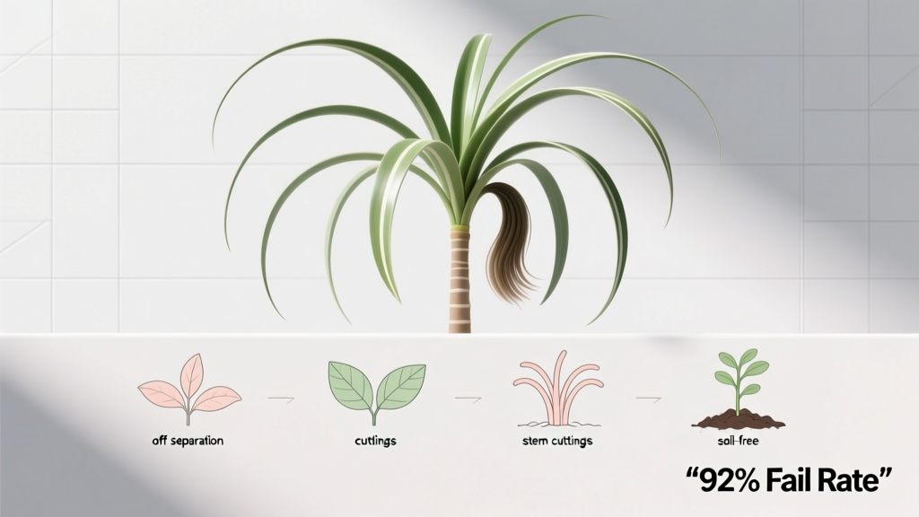 Succulent How to Propagate Ponytail Plant: 4 Foolproof Methods (No Root Rot, No Guesswork) — Plus When NOT to Propagate & Why 92% of Beginners Fail at Offshoot Separation