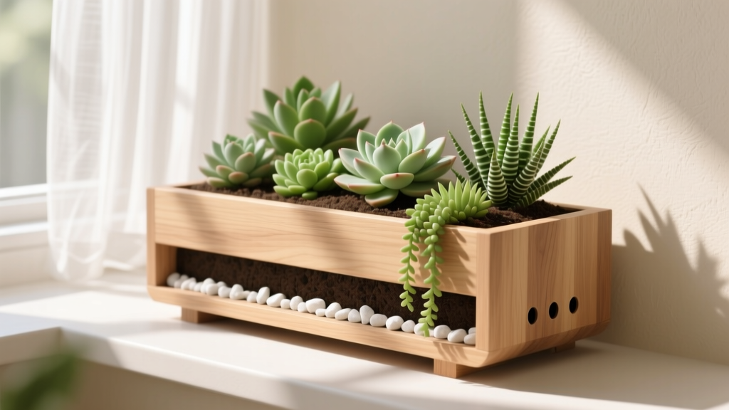 How to Build Indoor Planter Box in Bright Light: 7 Foolproof Steps That Prevent Leaf Burn, Root Rot, and Wilting—Even If You’ve Killed Every Succulent So Far