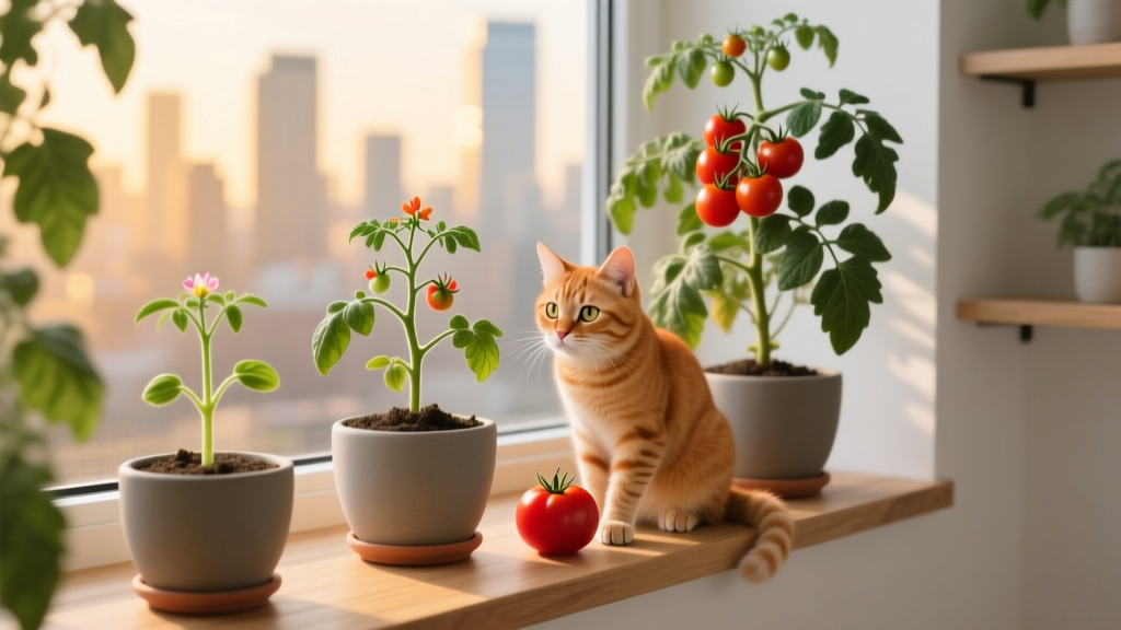 Tomato Plants and Cats: Toxicity Facts & Safe Growing
