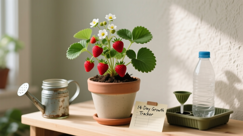 How to Care for Quinault Strawberries Indoors Under $20: A Realistic, Step-by-Step Guide That Actually Works (No Fancy Gear Needed — Just Smart Substitutions & Science-Backed Timing)