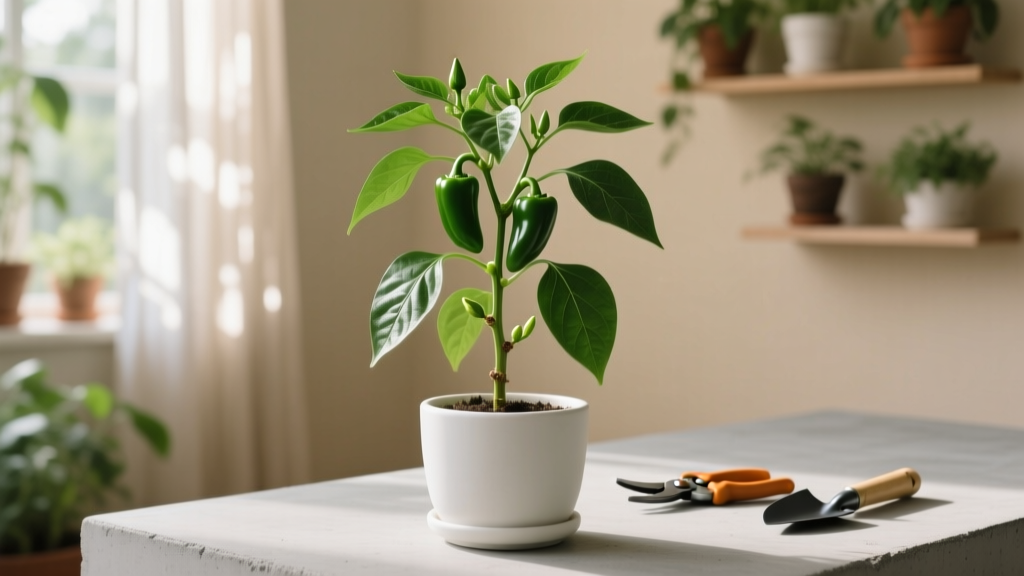 Stop Your Indoor Pepper Plants From Flopping Over: 7 Proven, Low-Cost Ways to Grow Strong Stems & Hold Up Plants Without Staking Stress (No More Broken Branches or Drooping Fruit!)