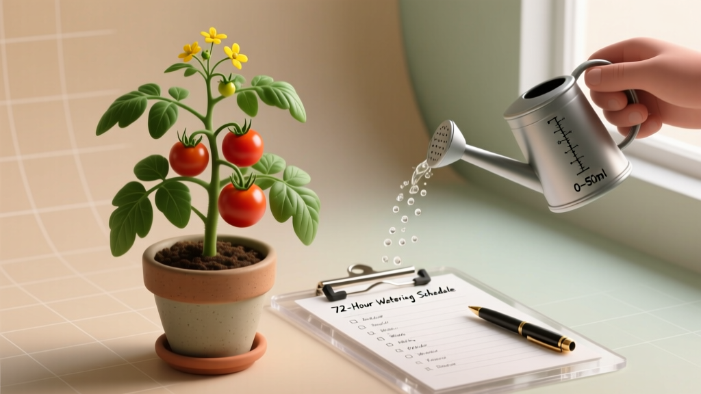 Why Your Indoor Tomato Plants Aren’t Growing — The Exact Watering Schedule Most Gardeners Get Wrong (And How to Fix It in 72 Hours)