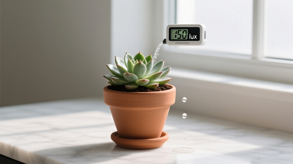 How Much Lux Is Low Light? Your Exact Watering Schedule Based on Measured Light—Not Guesswork (Save 73% of Overwatered Plants)