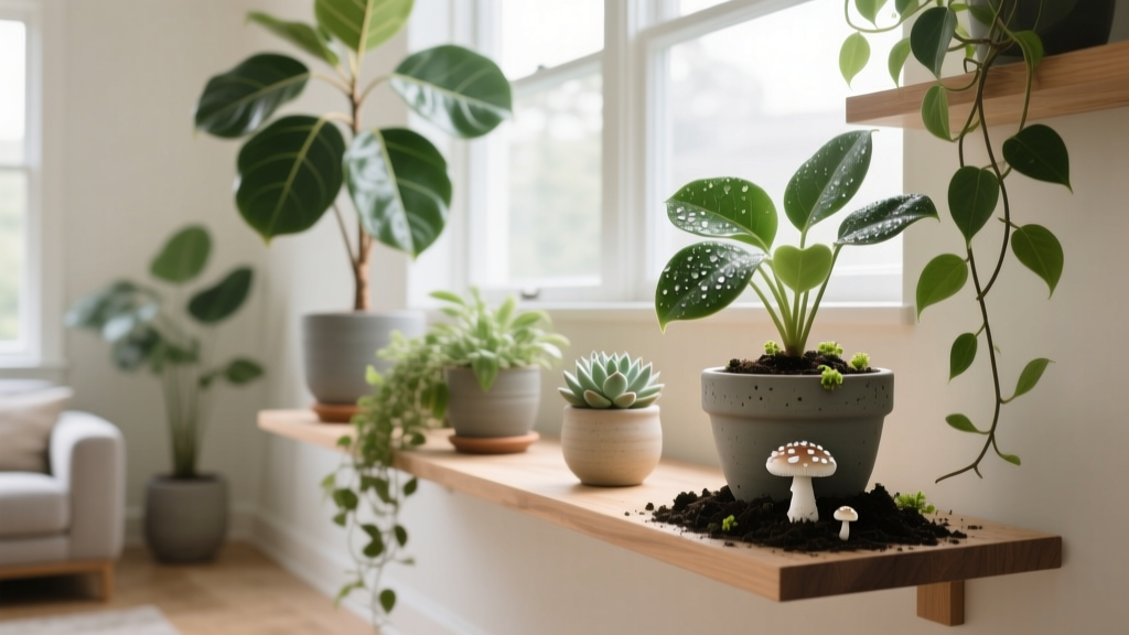 Why Do My Indoor Plants Have Mushrooms? 7 Science-Backed Reasons (and Exactly What to Do—Without Killing Your Plants)