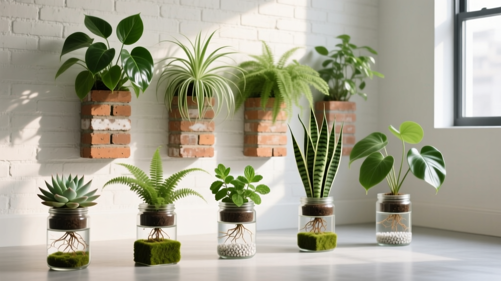 How to Grow Plants on Brick Indoors: 7 Realistic Propagation Tips That Actually Work (No Soil, No Mess, Just Thriving Greenery)