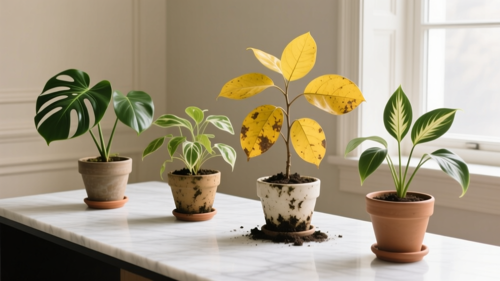 How to Group 4 Different Indoor Plants With Yellow Leaves: A Step-by-Step Rescue Plan That Fixes Root Cause — Not Just Symptoms — in Under 72 Hours