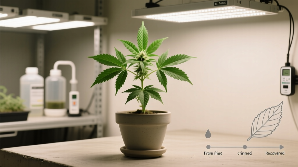 Why Your Indoor Marijuana Plants Are Dropping Leaves After Trimming — The 5-Step Rescue Protocol That Stops Leaf Shed in 72 Hours (Backed by UC Davis Cannabis Horticulture Research)