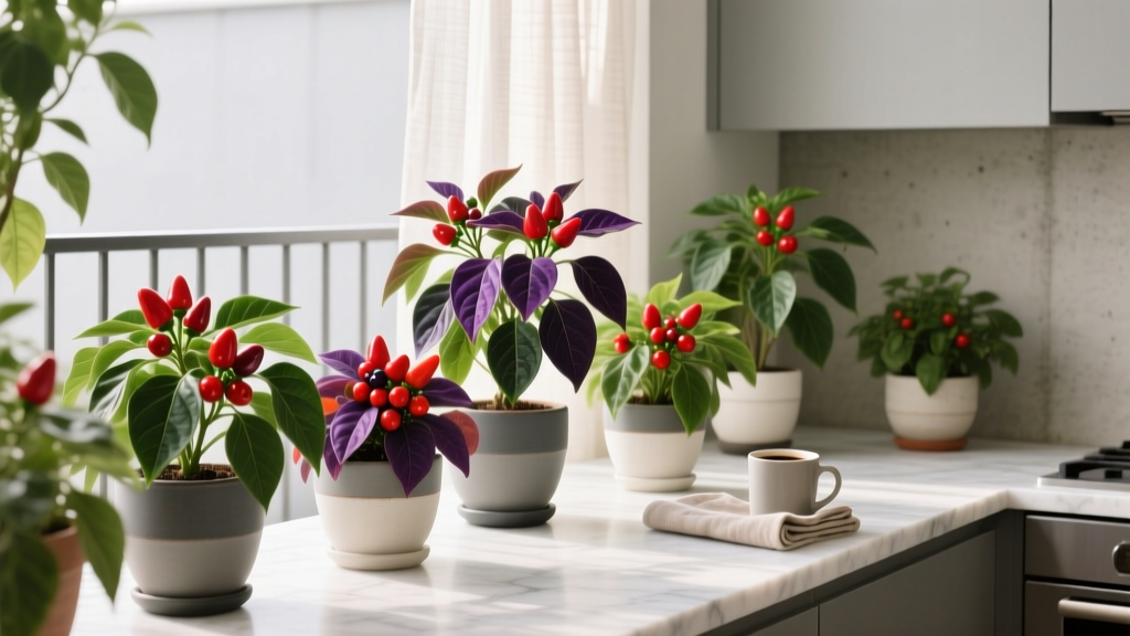 Yes, Easy-Care Ornamental Pepper Plants *Can* Be Grown Indoors — Here’s Exactly How to Keep Them Thriving Year-Round (Without Daily Monitoring, Special Lights, or Greenhouse Gear)